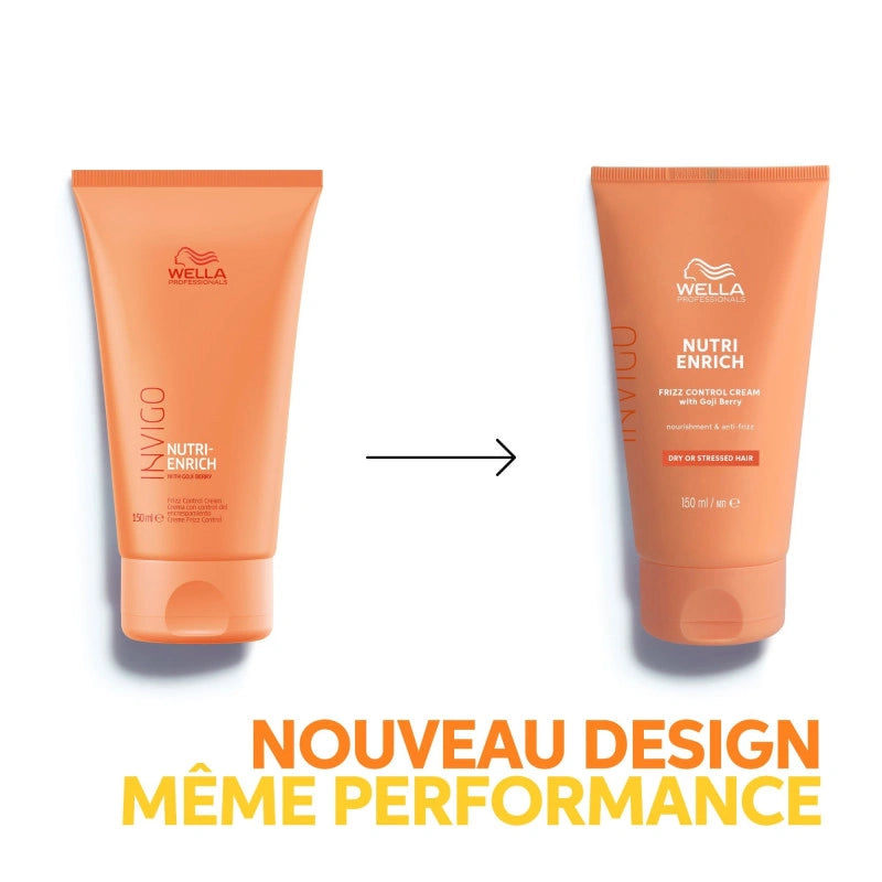 Crème Lissage Anti-Frisottis Invigo Nutri-Enrich Wella 8