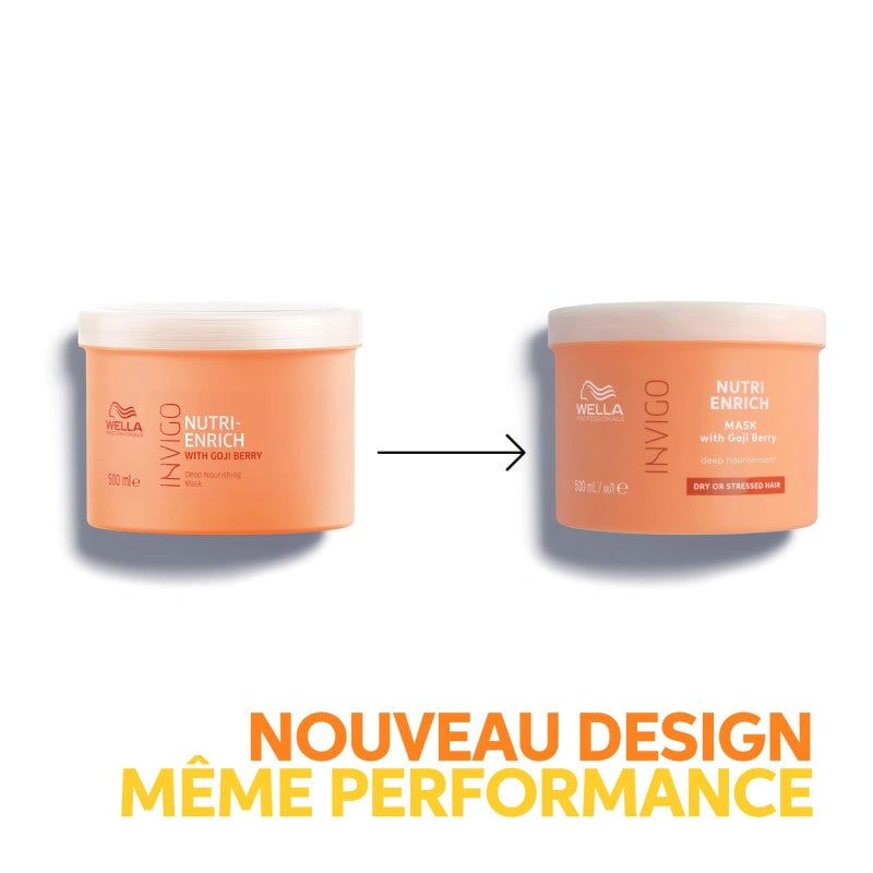 Masque Cheveux Secs Invigo Nutri-Enrich Wella 10
