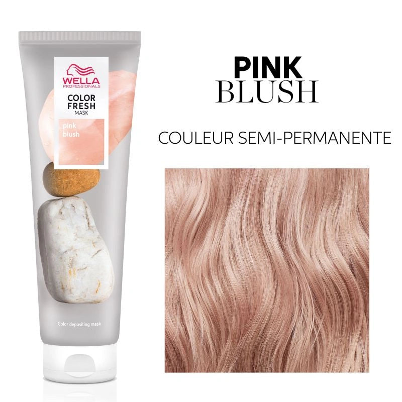 Masque Colorant Wella Color Fresh Mask pink blush