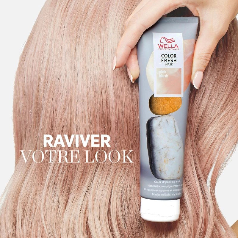 Masque Colorant Wella Color Fresh Mask pink blush 1