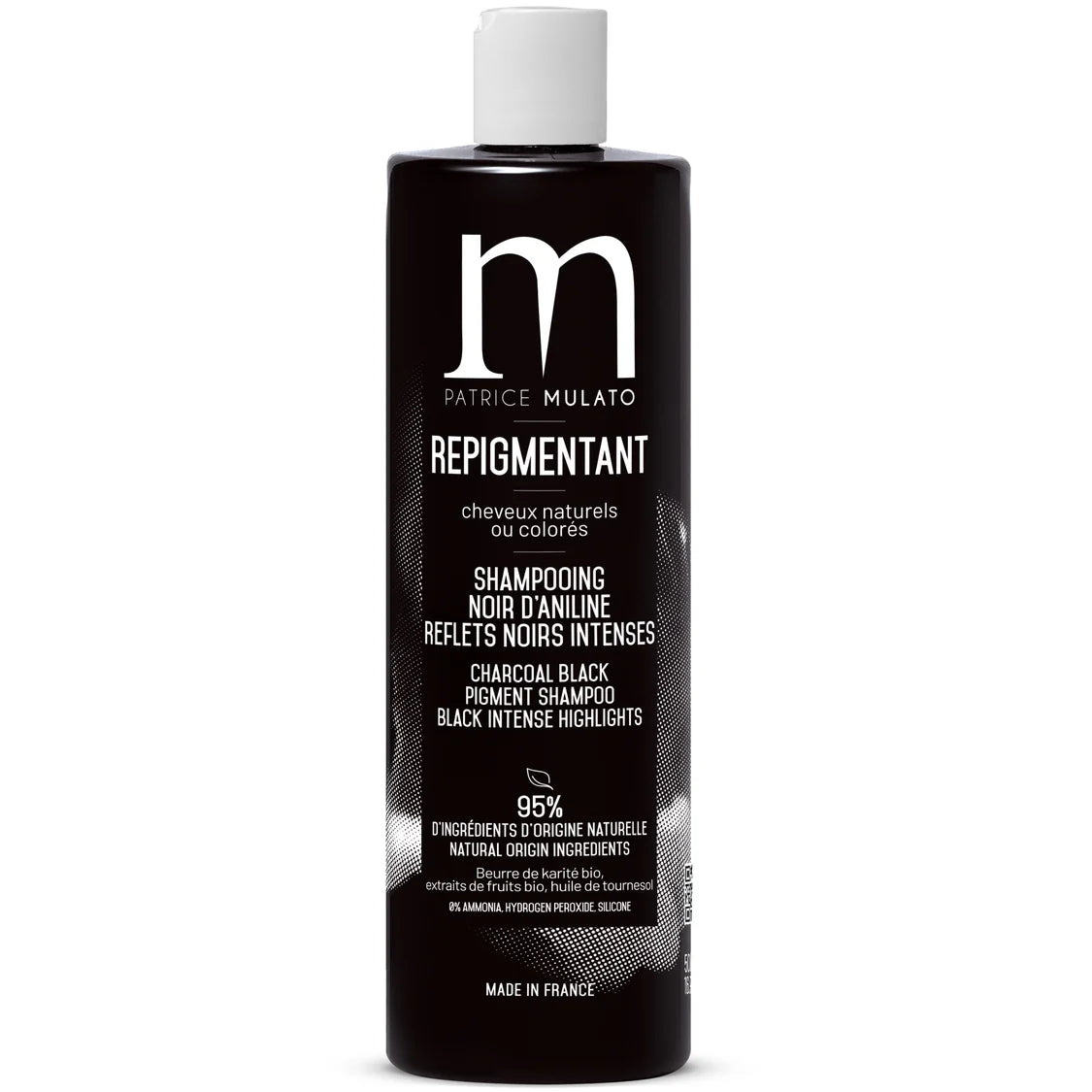 shampoing REPIGMENTANT noir d'aniline-mulato 500ml
