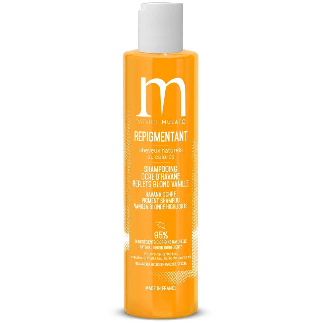 shampoing repigmentant ocre d'havane-mulato 200ml