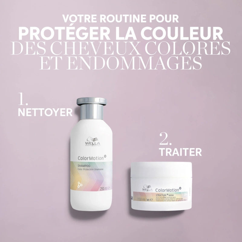 Shampooing Cheveux Colorés & Abîmés Color Motion Wella 4