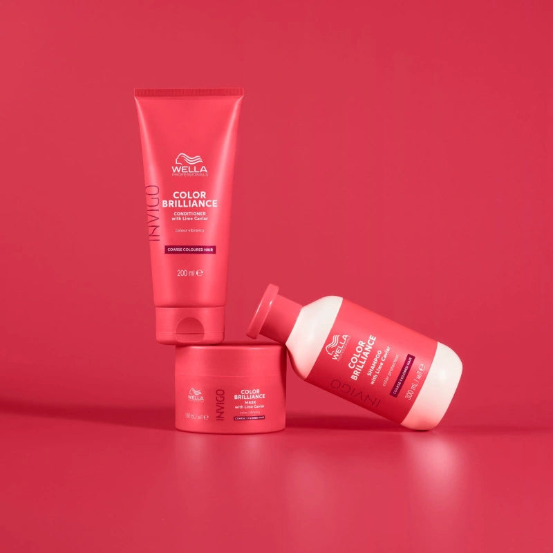 Shampooing couleur cheveux épais Invigo Color Brilliance Wella 4