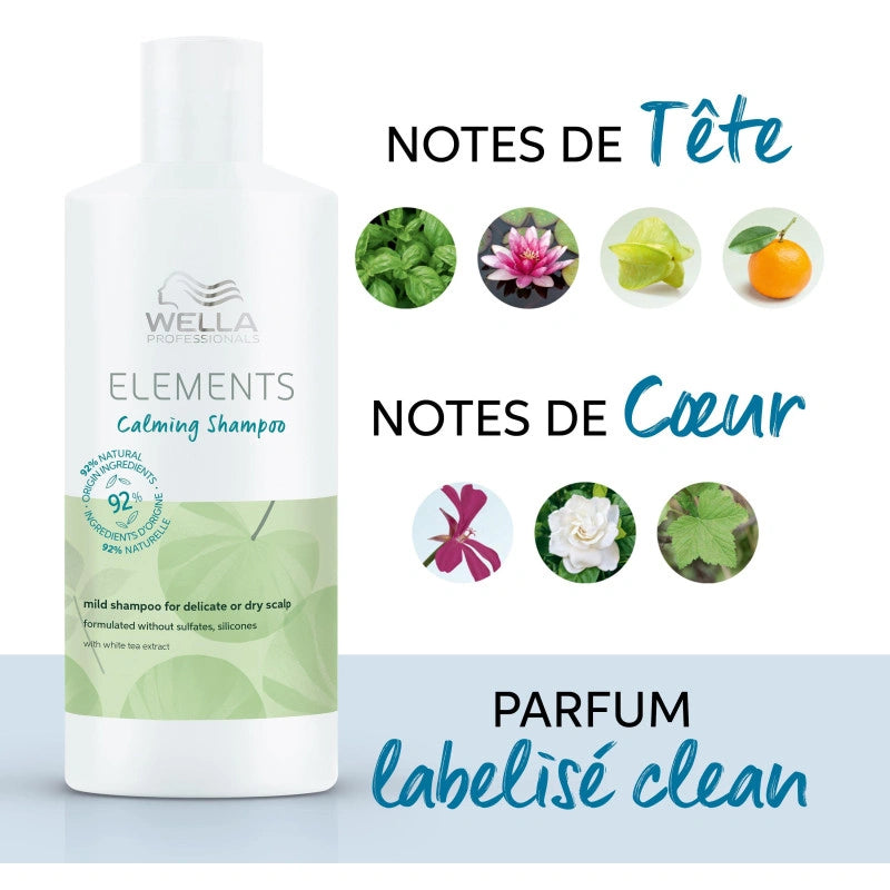 Shampooing Doux Calming Elements Wella 4