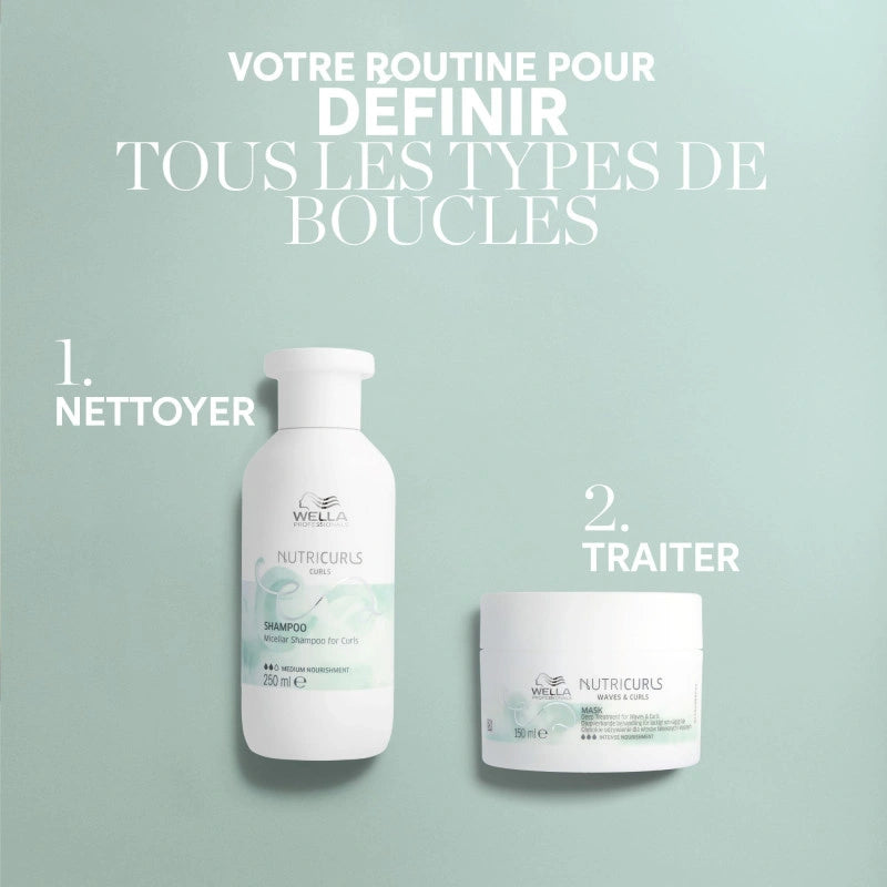 Shampooing Micellaire Cheveux Bouclés Nutricurls Wella 4