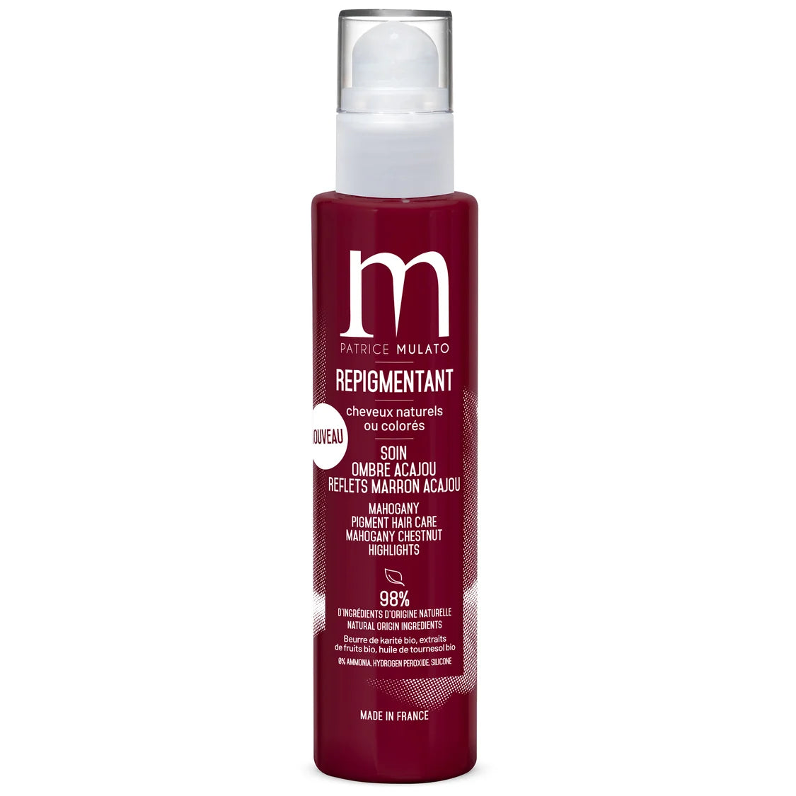 soin repigmentant ombre acajou mulato 200ml