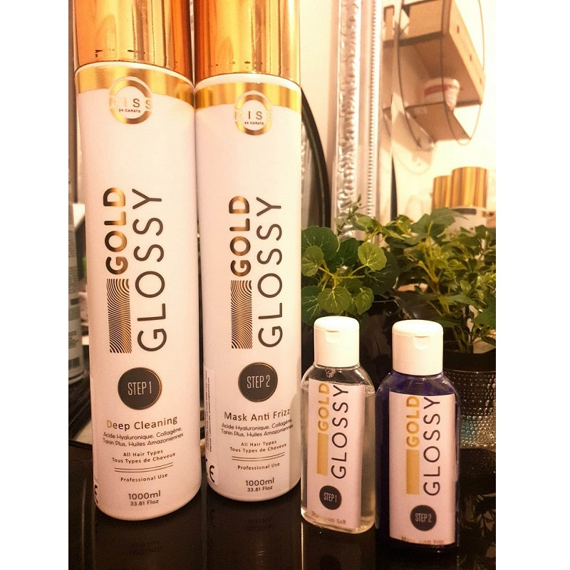 Lissage Au Tanin Glossy Gold