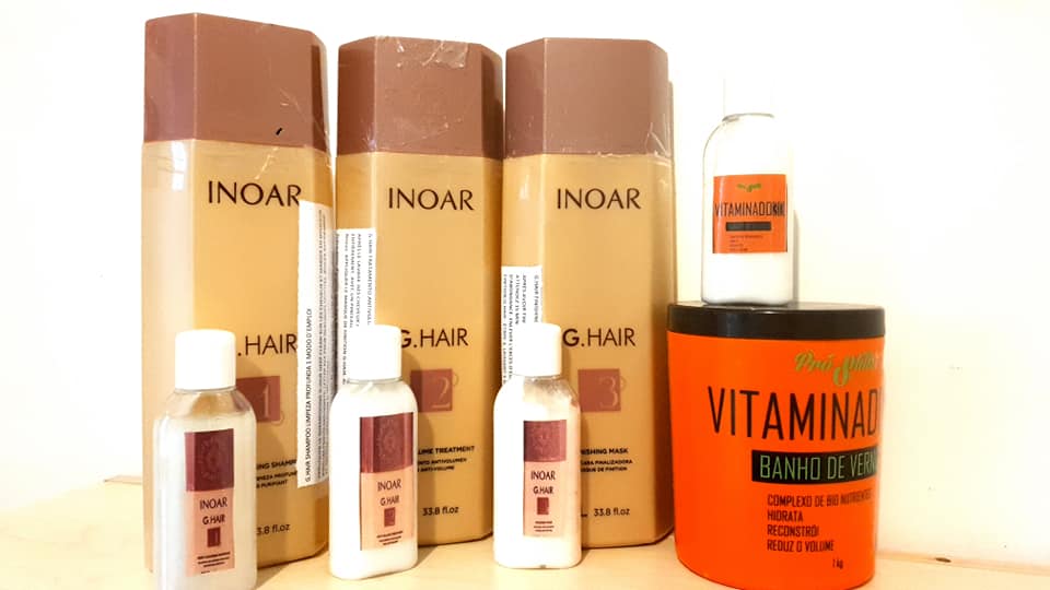 Lissage brésilien Inoar Ghair et Botox Vitaminado