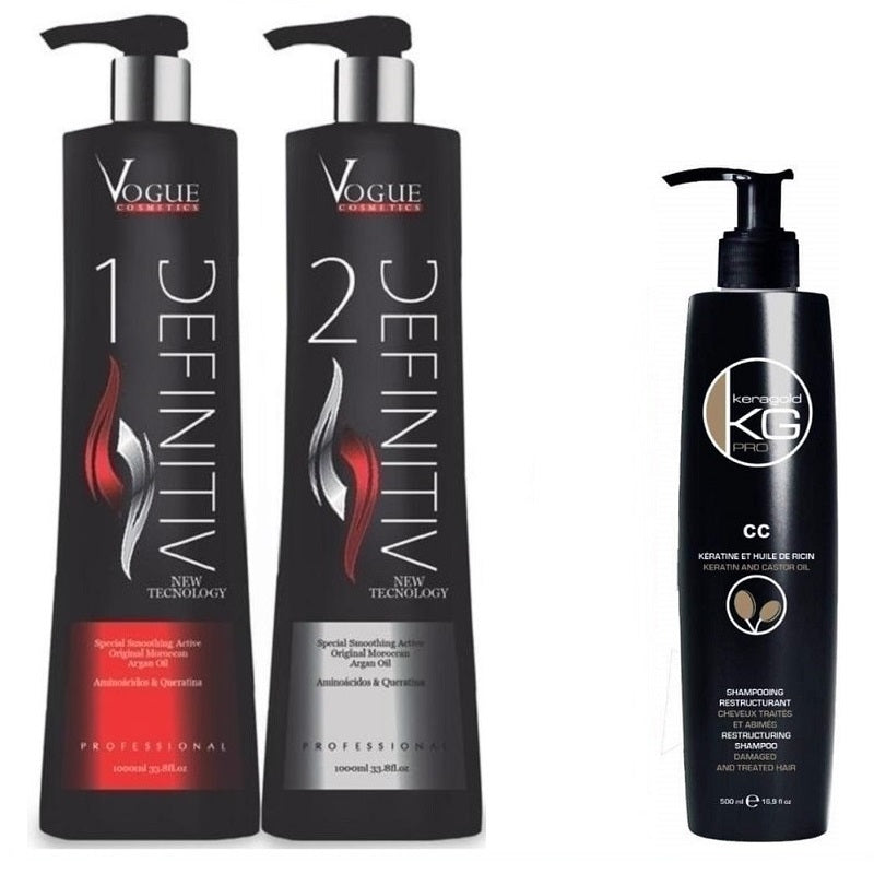 Lissage Vogue Définitiv & Kéragold CC