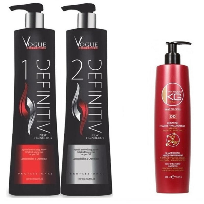 Lissage Vogue Définitiv & Kéragold DD