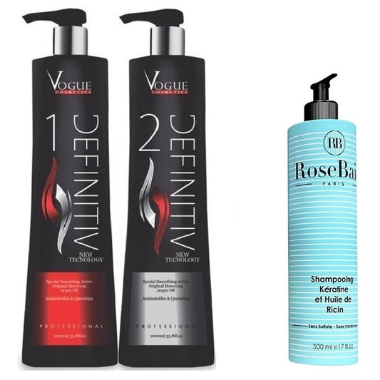 Lissage Vogue Definitiv & RoseBaie Ricin